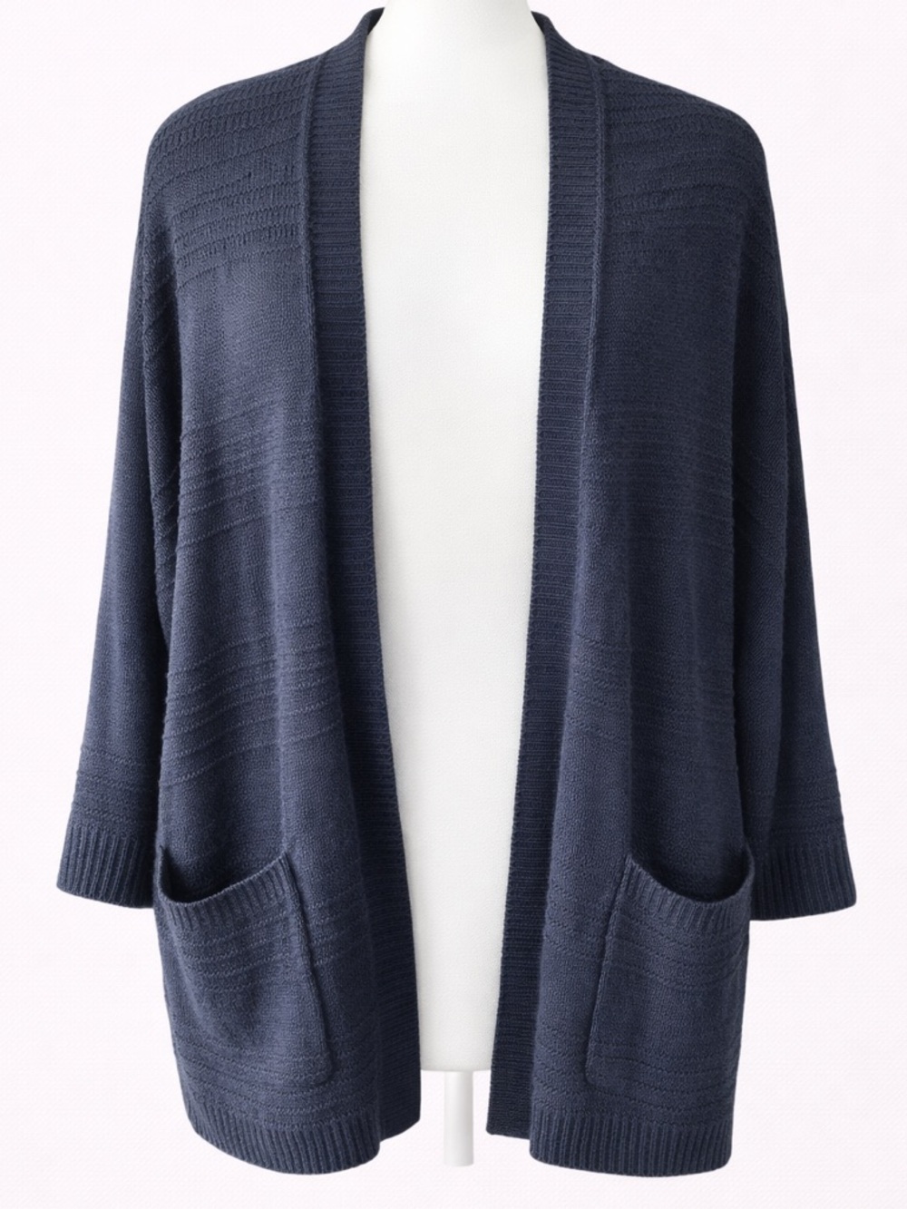 Old Navy Dark Navy Open-Front Pocket Cardigan size medium